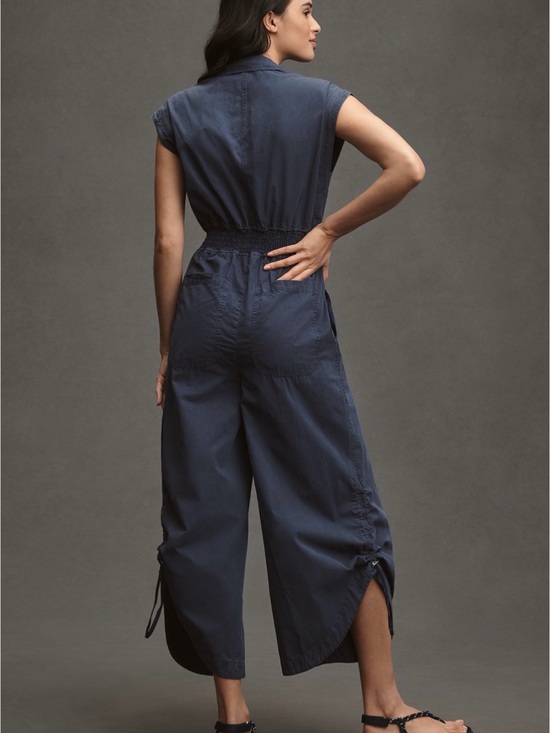 Anthropologie Pants - EUC ANTHROPOLOGY Shirting Parachute Jumpsuit